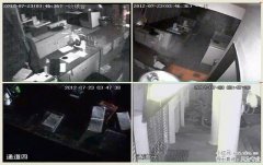深圳餐饮店远程监控安装夜视效果